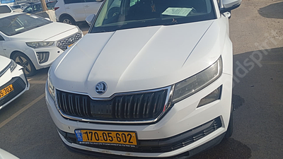 סקודה קודיאק מודל 2020. . מחיר מחירון: ₪111,000מפתח: יש.