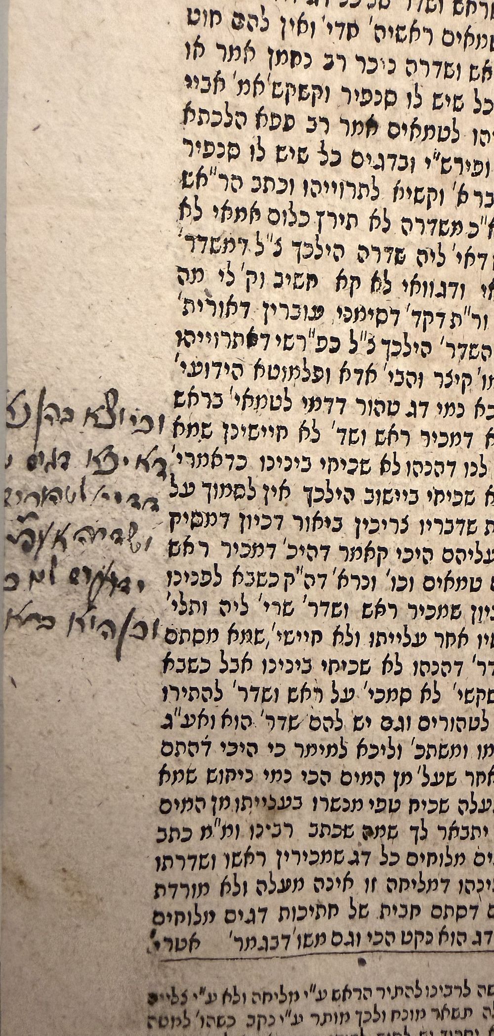 טור יורה דעה -ברלין תס"ב | 1702 - הגהות חשובות. 
בגליונות הספר לפחות שתי הגהות למדניות חשובות 