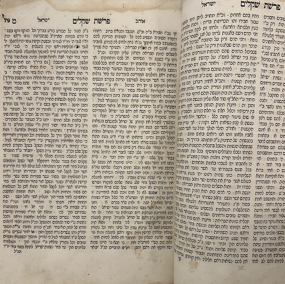 אוהב ישראל דפוס ראשון - בדפוס האחים שפירא - זיטאמיר תרכ"ג | 1863 - עותק חסר. 
ספר אוהב ישראל 