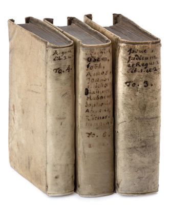 Nevi'im Rishonim, Ezekiel and Trei Asar (Minor Prophets) - Antwerp, 1565 - Miniature Edition - 