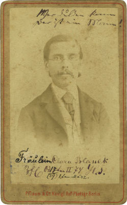 Zvi Hermann Schapira - Three Early Portrait Photographs. Three portrait photographs of Zvi 