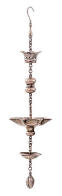 Miniature Sabbath Lamp – Arnoldus van Geffen – Amsterdam, Mid-18th Century. Miniature Sabbath 