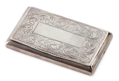 Snuff Box with a Dedicatory Inscription from Utrecht, the Netherlands – The Van Leer Family. Snuf 