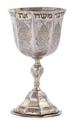 Kiddush Cup for Festivals – Augsburg, 18th Century. Kiddush cup for festivals. Augsburg, Germany 