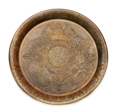 Decorative Passover Plate – Heinrich Schwed – Munich, 1924. Decorative Passover plate by 