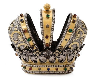 Torah Crown – Bohemia or Moravia, Late 18th Century / Early 19th Century. Torah crown. Bohemia 