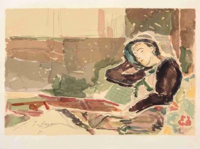 Joseph Zaritsky (1891-1985) – Seven Lithographs. Joseph Zaritsky (1891-1985), seven lithographs. 