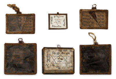 Amulets to Protect the Home – North Africa. Collection of amulets to protect the house and its 