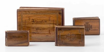 Four Albums of Pressed Flowers – The Boulos Meo Souvenir Shop – Rare Copy of the Folio Edition. F 