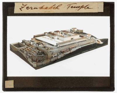 Models of the Tabernacle, the Temple and the Temple Mount by Conrad Schick – A Series of Glass 