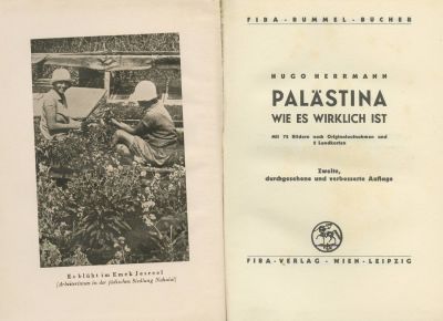 Palestine – Four Books – 19th and 20th Centuries – Illustrations, Maps and Photographs. Four 