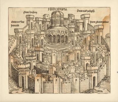 Collection of Maps of Jerusalem and Palestine – Engravings and Woodcuts – Europe, 15th-18th 