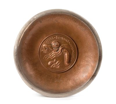 Perpetual Trophy for a Swimming Championship – Designed by Shalom Sebba –"HaChevel HaYami 