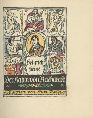 The Rabbi of Bacharach, by Heinrich Heine – Berlin, 1913 – Hand-Colored Illustrations by Kurt 