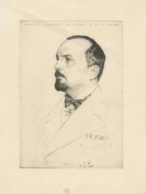 Emil Orlik (1870-1932) – Two Engravings. Emil Orlik (1870-1932), two engravings. 1. Portrait of 