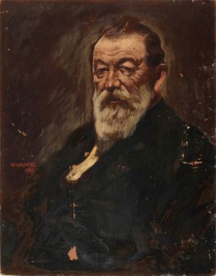 Wilhelm Wachtel (1875-1942) – Portrait of a Man. Wilhelm Wachtel (1875-1942), Portrait of a Man 