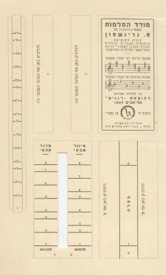 Collection of Printed Items – Palestine, 1930s-1940s – Publications by "B'nai B'rith", "Hever 