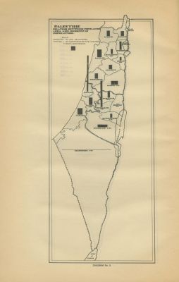 Census of Palestine 1931 – Three Volumes – Jerusalem and Alexandria, 1932 and 1933 – Maps and Tables