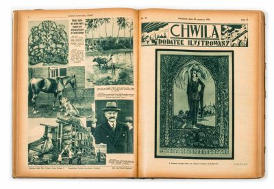 "Chwila" – Zionist Polish Language Daily Newspaper – 110 Issues of the Illustrated Supplement – 