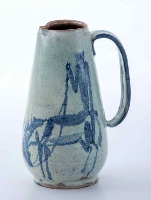 Jug with Handle – "Kad VaSefel" Workshop. The description and condition report appear below in 