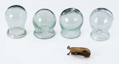 Bloodletting Set, Used by Rebbe Rashab Prior to his Passing – Later Used by his Son, Rebbe Rayatz. 