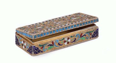 Snuffbox of Rebbe Rashab of Lubavitch – "The Tabakerka Made of Gold and Enamel" Mentioned in 