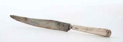 Challah Knife of Rebbe Rashab of Lubavitch - With Certificate of Authenticity Signed by 