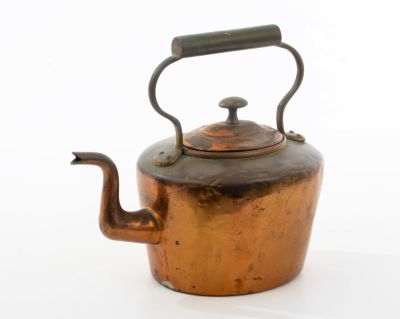 Teapot of Rebbe Rashab of Lubavitch - With Certificate of Authenticity Signed by Rebbetzin 
