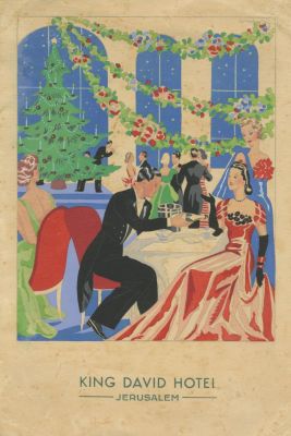 Collection of Ephemera from Hotels in Palestine/Israel – Jerusalem, Tel Aviv, and Elsewhere 