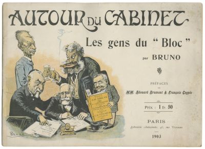"People of the ‘Bloc, '" Two Booklets of Anti-Semitic Political Cartoons – The Dreyfus Affair – 