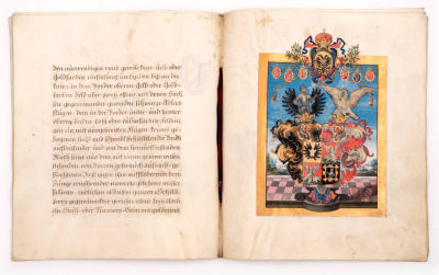 Two Patents of Nobility, Signed by Holy Roman Emperors Charles VI and Joseph II – Handwritten 