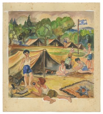 Ari (Erich) Glas (1897-1973) – Collection of Works. Ari (Erich) Glas (1897-1973) – Collection of 