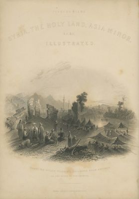 "Syria, the Holy Land, Asia Minor" – First Edition in Three Volumes, 1836-38 – Engravings after 