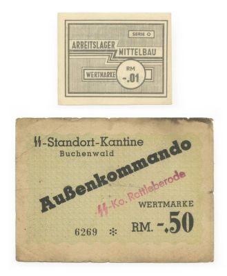 Collection of Banknotes and Coins – the Holocaust and World War II – Germany, Poland, Ukraine 