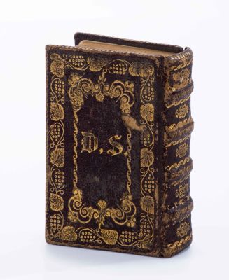 Beit Tefillah Siddur – Livorno, 1862 – Miniature Editon, with Original, Elegant Leather Binding. 
