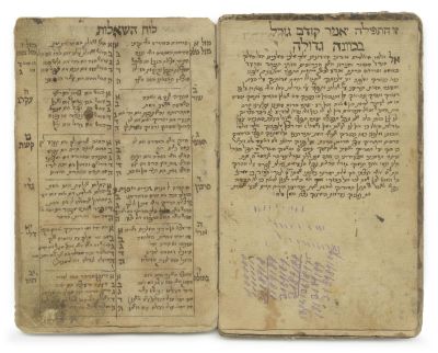 Manuscript, Sefer Goralot by Rabbi Avraham Ibn Ezra – Ashkenazic Script, 19th Century. The 