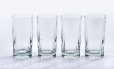 Four Drinking Glasses Owned by Rebbe Rayatz – From the Period He Resided in the USA. Four 