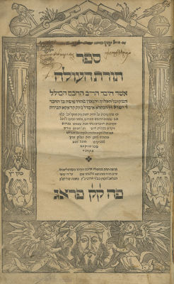 Torat HaOlah – First Edition Printed in the Lifetime of the Author, the Rema – Prague, 1570. Tora 