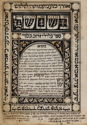 Manuscript, Anthology of Halachot, Zodiacs, Goralot, Amulets, Segulot and Cures – Illustrations 