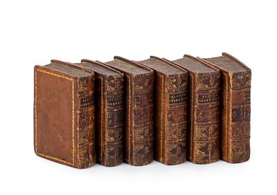 Pocket-Size Neviim and Ketuvim – Paris, 1543-1546 – Original Leather Bindings – Six of Eight