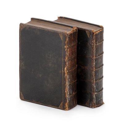 Bible in Small Format – Printed by Plantin – Antwerp, 1565-1566 – Complete Two-Volume Set –