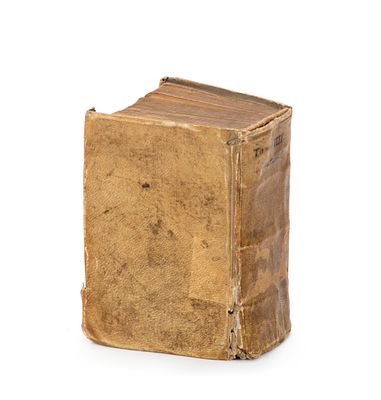Ketuvim – Geneva, 1617-1618 – Pocket Format – Early Parchment Binding. Ketuvim – Tehillim