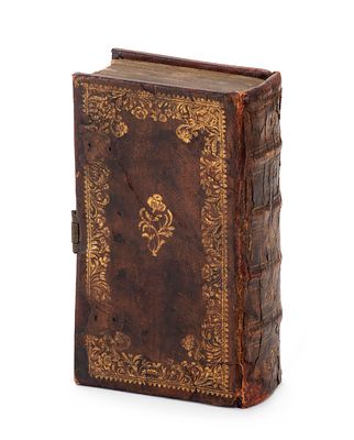 Seder Meah Berachot – Amsterdam, 1687 – Early Leather Binding. Seder Meah Berachot – blessings