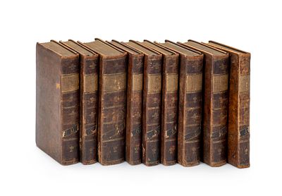 Ashkenazic-Rite Machzor Set – Rödelheim, 1800-1805 – First Edition – Original Leather Bindings. M