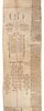Lengthy Manuscript Parchment Scroll – Ilan Sefirot – North Africa, 18th/19th Century. Lengthy Image - 3