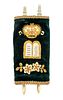 Miniature Torah Scroll – Poland, 19th Century. Miniature Torah scroll. [Poland?, ca. 19th Image - 4