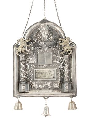 Torah Shield – Johann Jonas Meyer – Nuremberg, 1780-1783. Torah shield, by Johann Jonas Meyer 