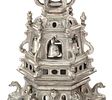 Important Pair of Torah Finials – Amsterdam, 1705 – Pieter van Hoven. Pair of Torah finials by Image - 3