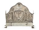 Unique Silver Hanukkah Lamp – Eastern Europe, 18th/19th Century. Hanukkah lamp. [Eastern Europe Image - 2