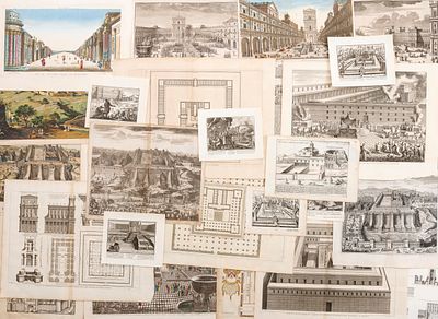 Temple in Jerusalem – Large and Fine Collection of Prints – 15th-19th Centuries. Collection 